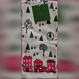 Kate Spade New York Winter/Holiday 2 Piece Set of Kitchen Towels